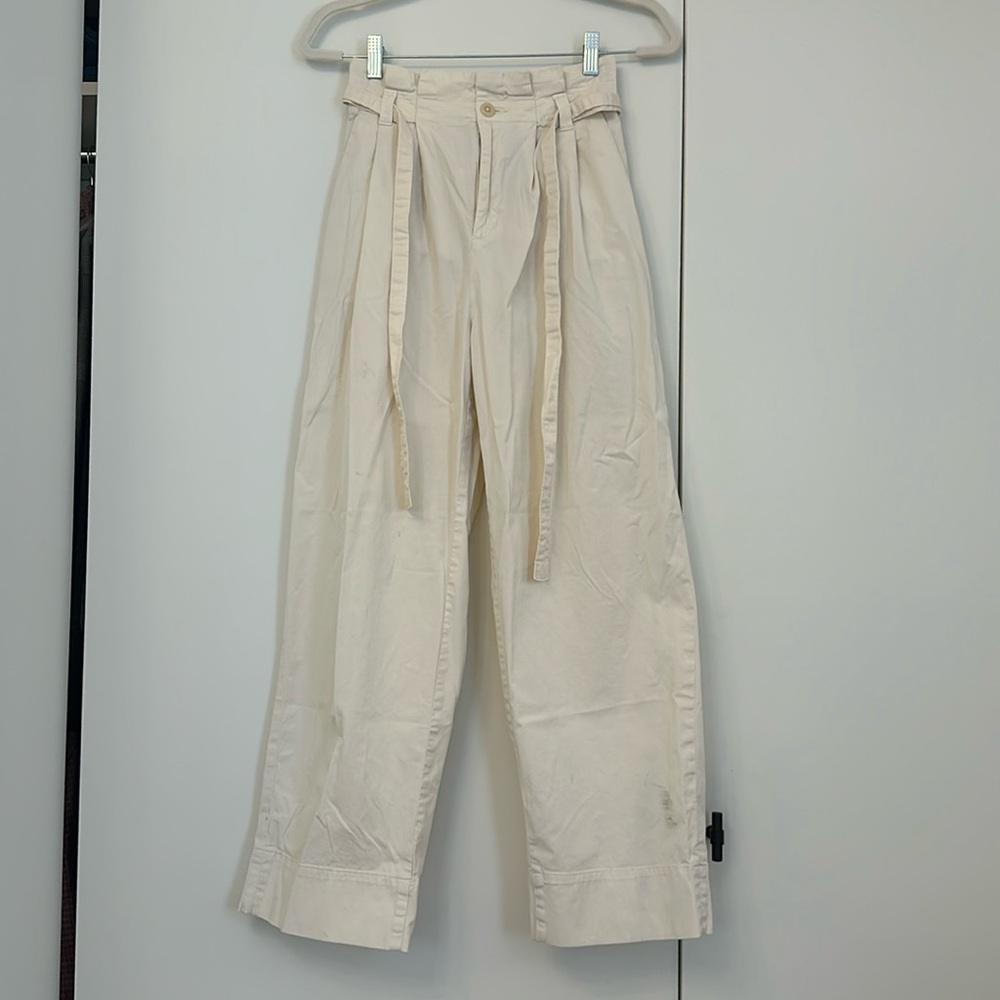 Everlane Cream Pants XS